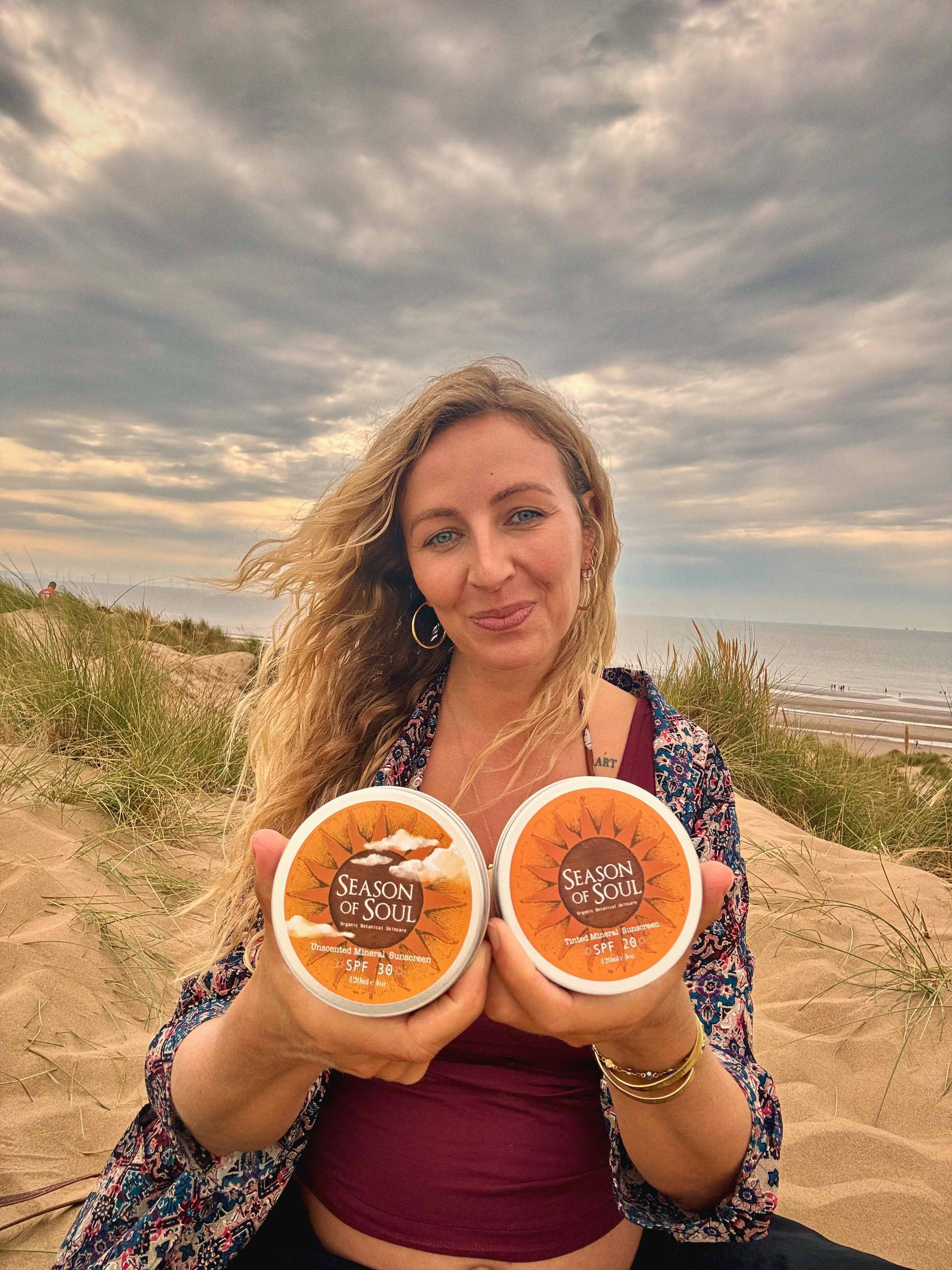 NEW - 100% Organic Non-Nano Zinc Oxide Sunscreen