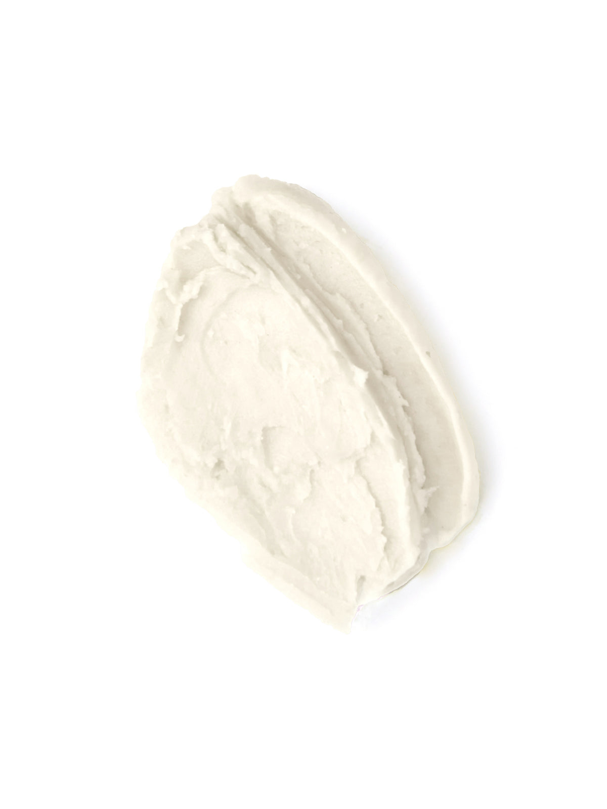 white swatch of natural sunscreen 